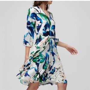 White House Black Market Elena Godet dress